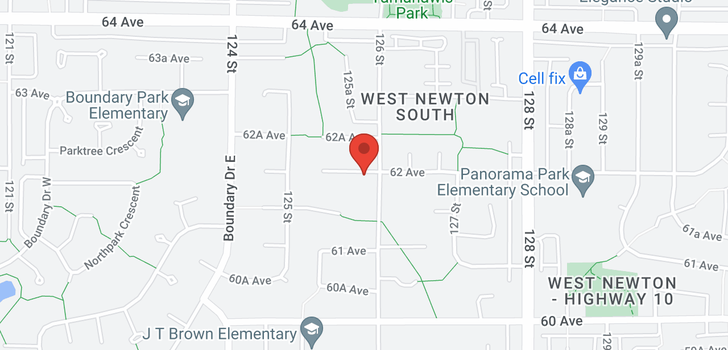 map of 12598 62 AVENUE